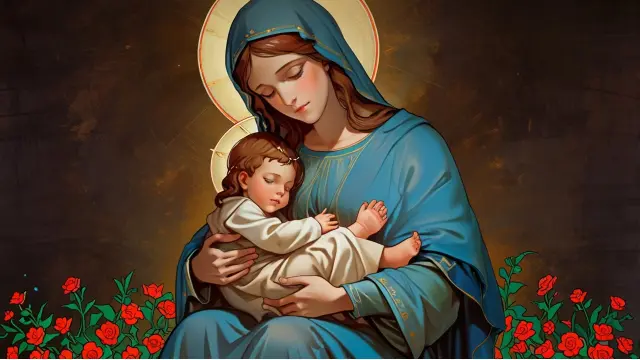 Capa da Maria, mãe de Jesus