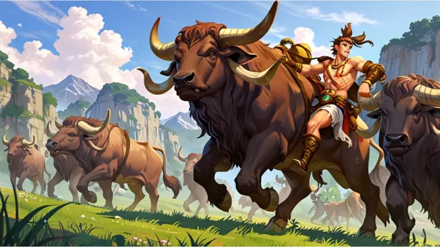 O Décimo Trabalho de Heracles: Os Bois de Gerião